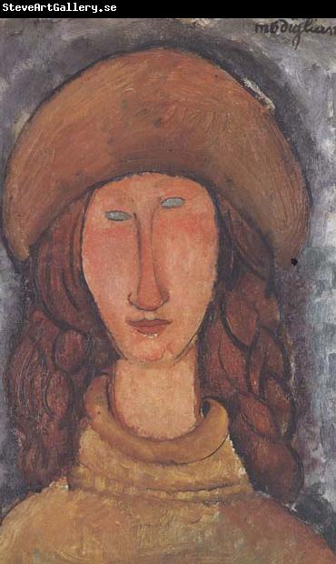 Amedeo Modigliani Jeanne Hebuterne (mk38)